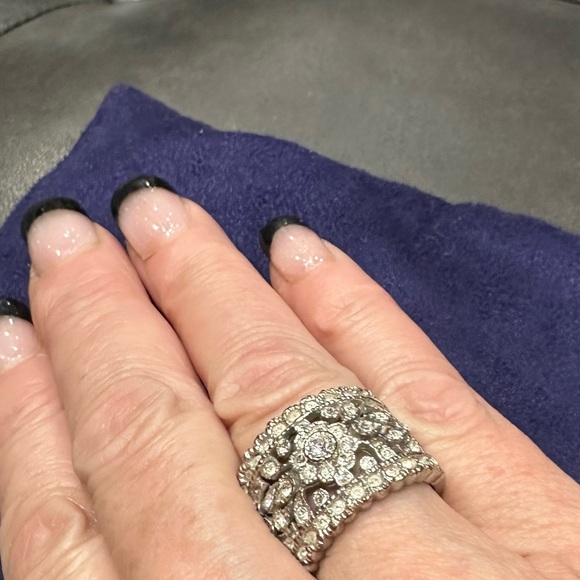 Aldo Rhinestone Ring - Picture 2 of 6